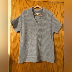 Pendleton Lambswool Short Sleeve Sweater - Size XL